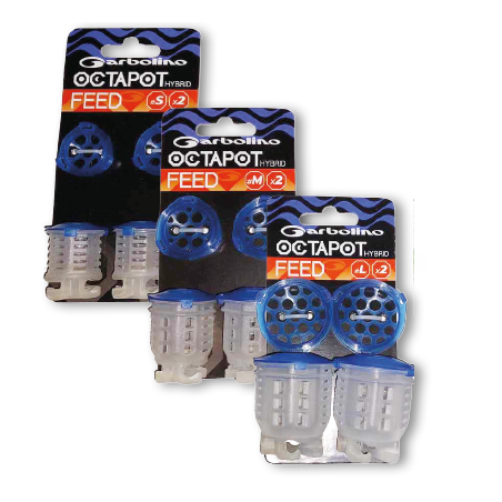 COUPELLE OCTAPOT FEED HYBRID X2 L AVEC 2 COUVERCLES DIFFERENTS