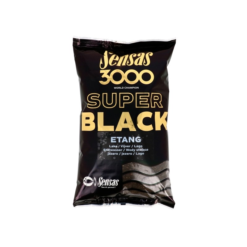 Amorce 3000 Super Black Étang 1Kg x10